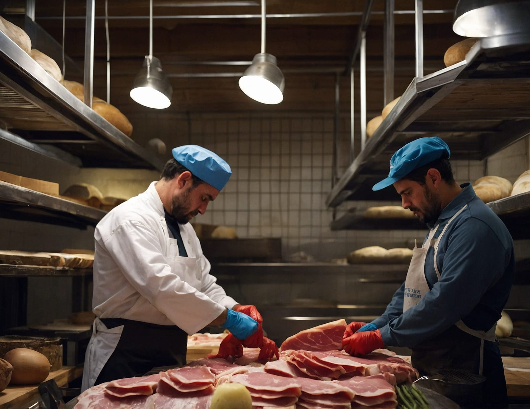 Deshuese preciso de jamones y paletas